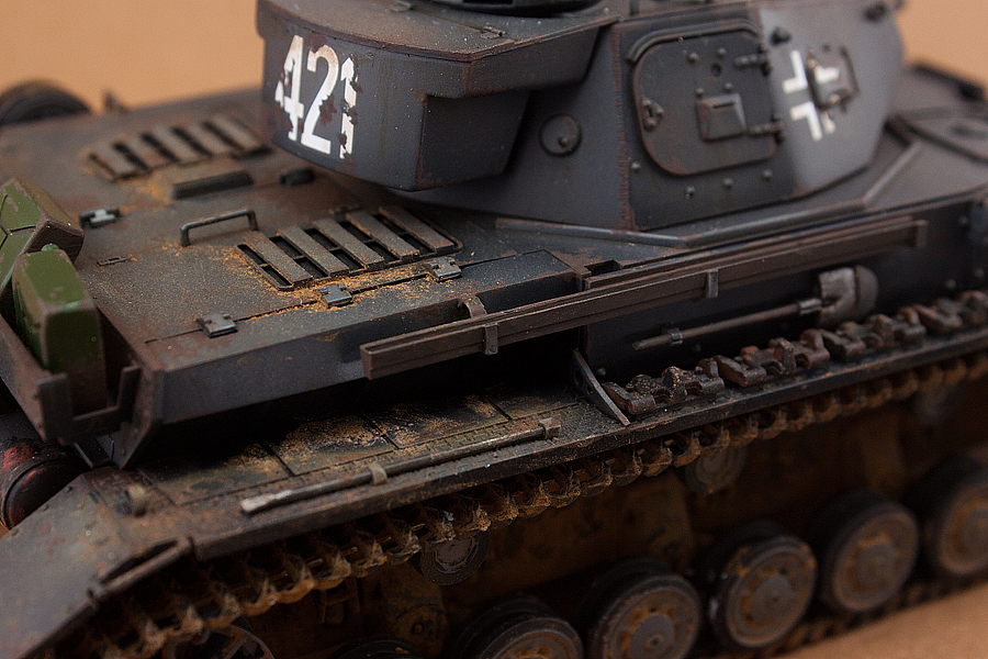 二战德国4号D型坦克