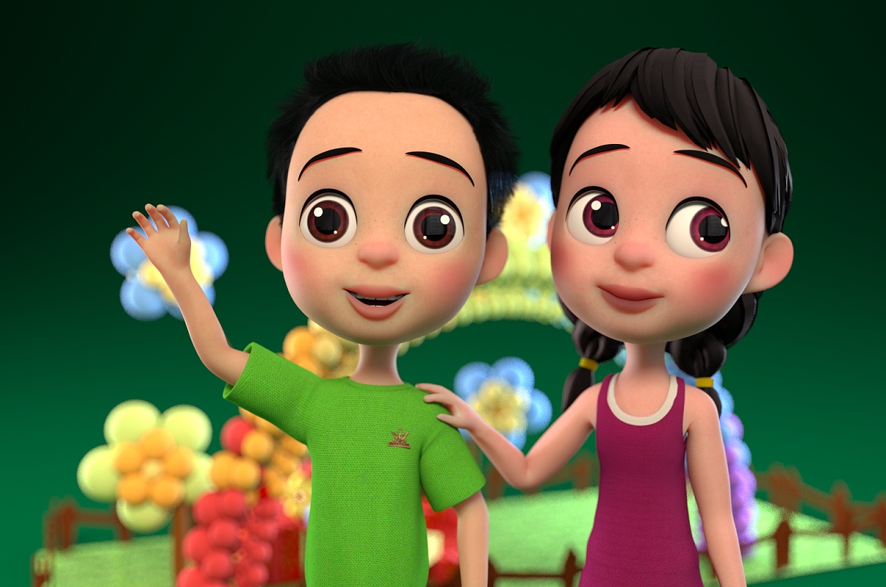 卡通角色片头动画三维建模视频动画制作卡通形象设计