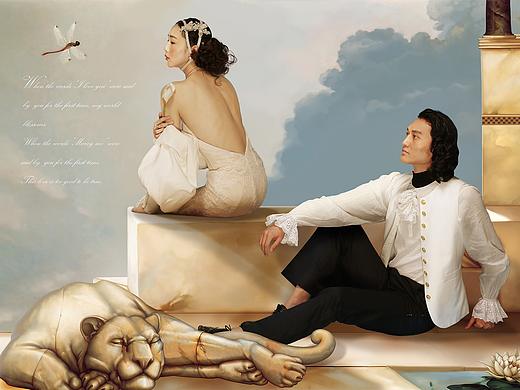 插画创作《预言》