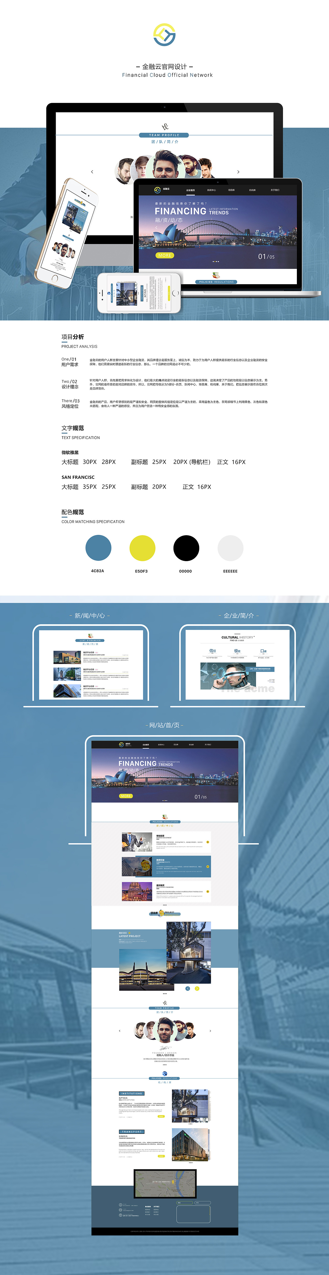 金融云企业站（图ZMTA2NTUwODgw） - 企业官网 - 站酷设计师亿炼原创素材 - 站酷ZCOOL