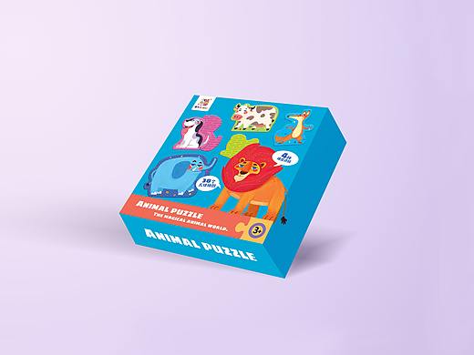 动物拼图包装+产品设计(个人主页-ZMzg3NzQxNDA=) - 包装 - 站酷设计师哈哈跟达斯原创素材 - 站酷ZCOOL