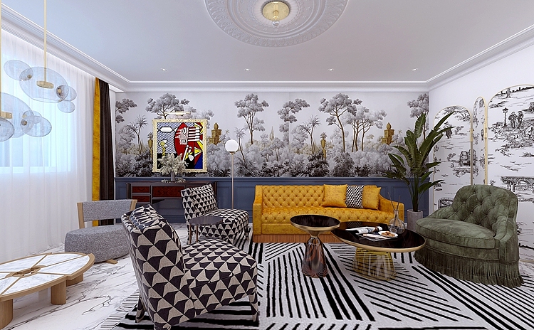 法式风格现代别墅设计案例