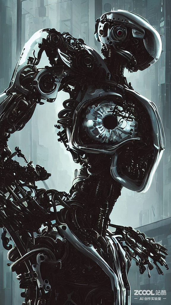 #AI创作实验室#现实主义风格，概念艺术，机器人（图ZMzIwMTEzMjUy） - AI作品 - 站酷设计师印象彩印原创素材 - 站酷ZCOOL