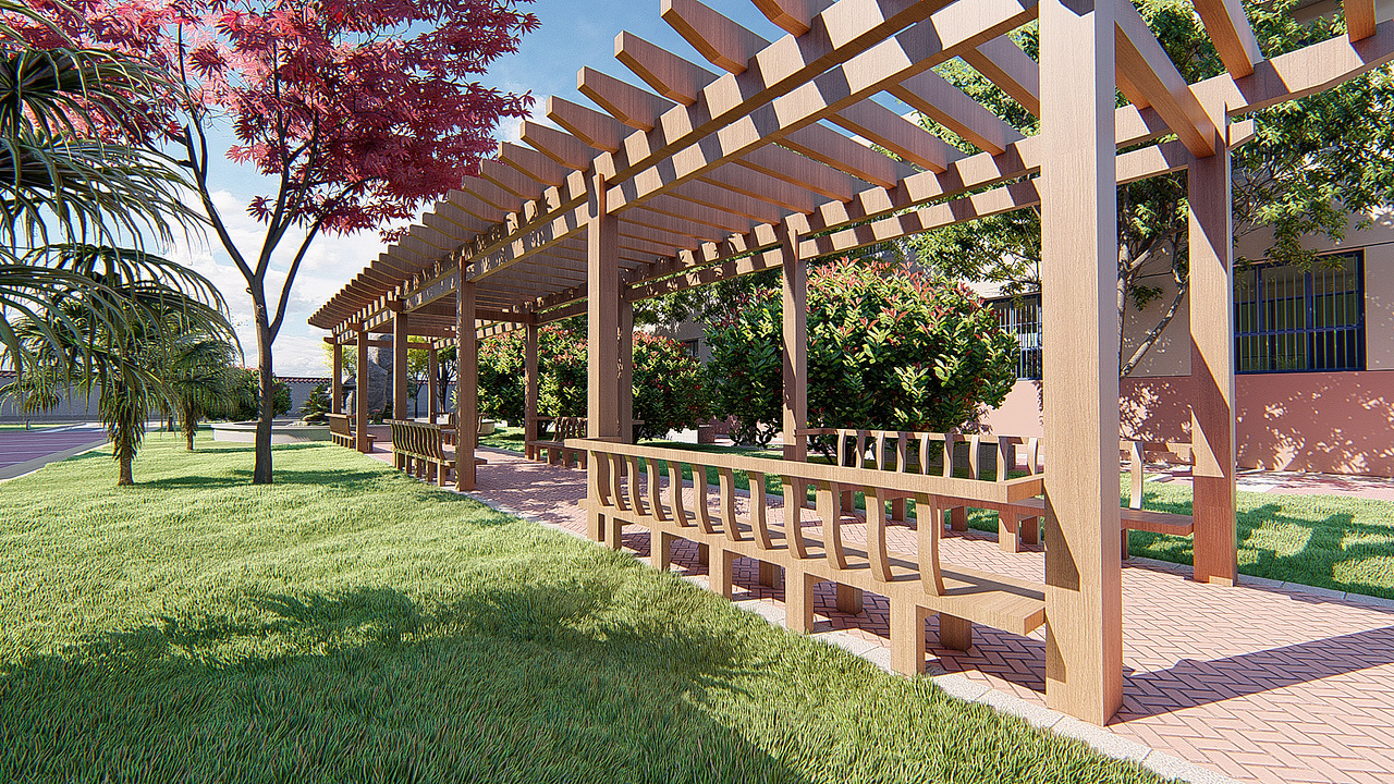 校园景观效果（图ZMjc1NjA5Nzgw） - 场景 - 站酷设计师Mrd邓原创素材 - 站酷ZCOOL