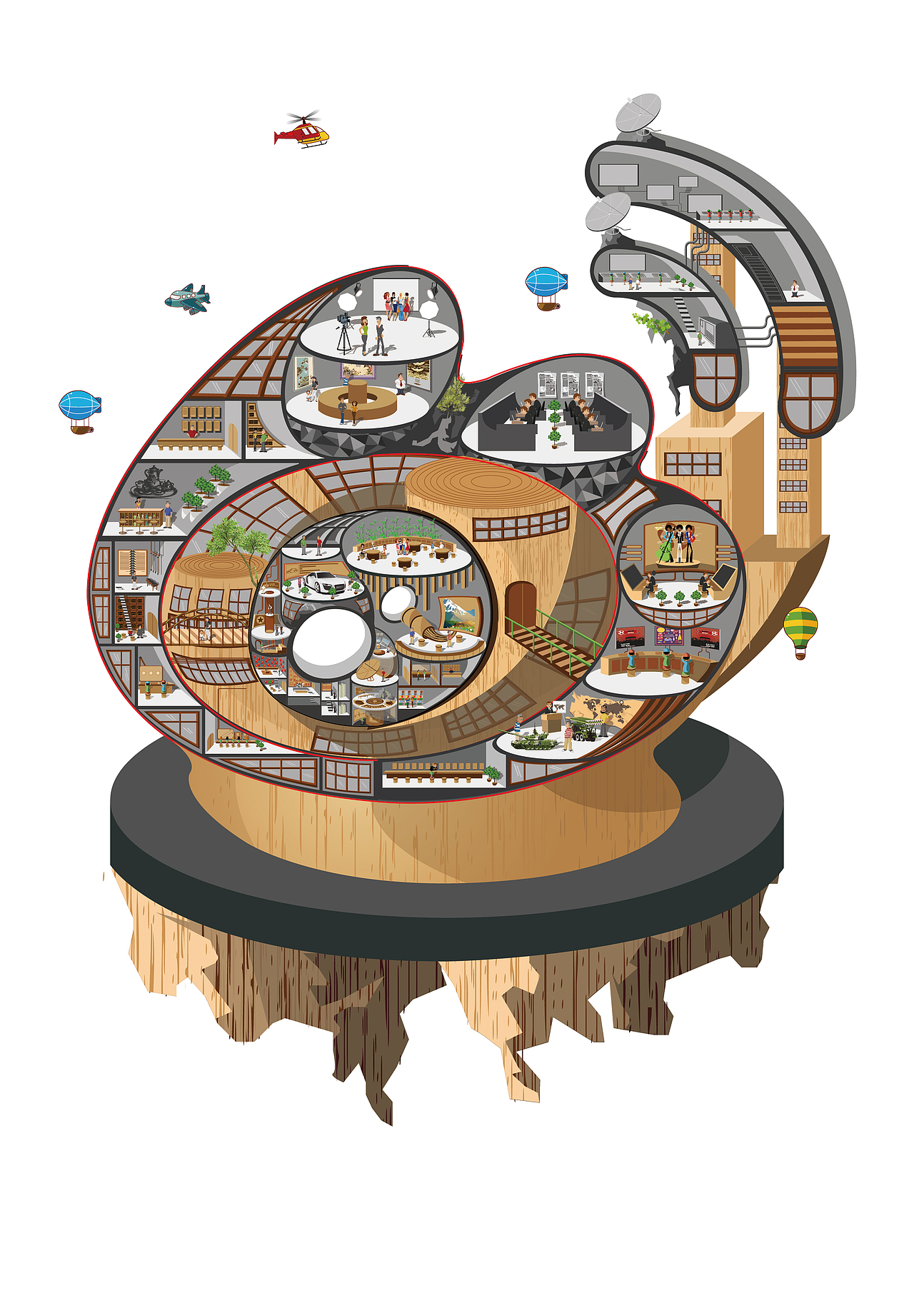 数据之旅——app可视化视觉设计|平面|信息图表|陈锘鑫_原创作品-站酷