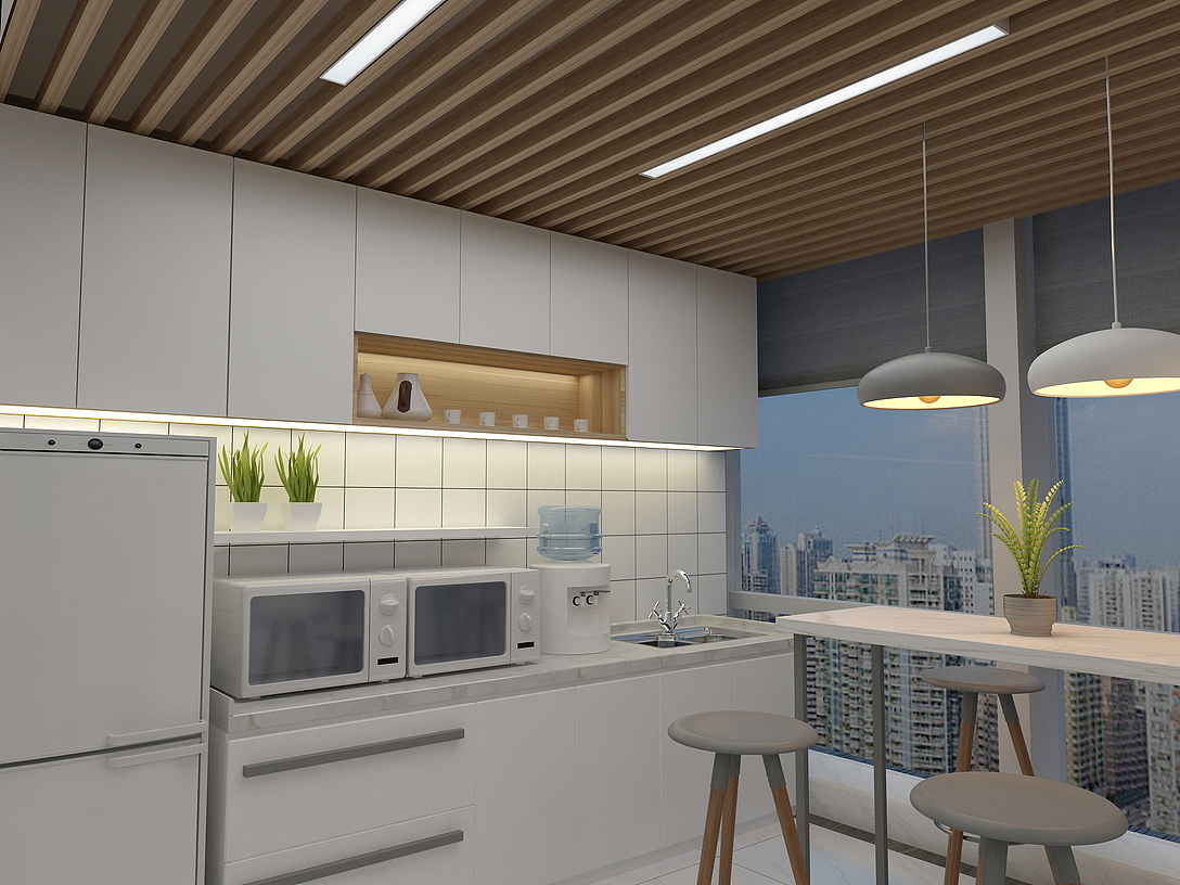 广州供电局财务中心办公室设计