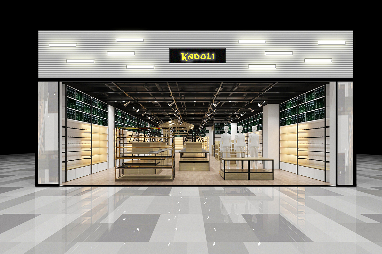 KADOLI生活馆店面设计（图ZMTgxMzgxMzM2） - 其他空间 - 站酷设计师比毅百斯特原创素材 - 站酷ZCOOL