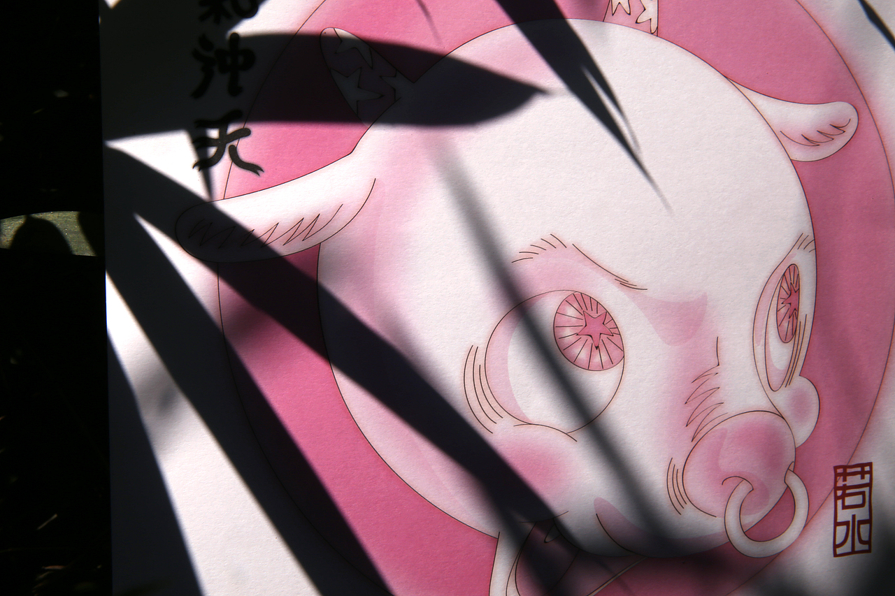 2021牛年挂历作品