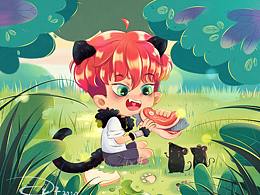 媽媽我想染非主流紅