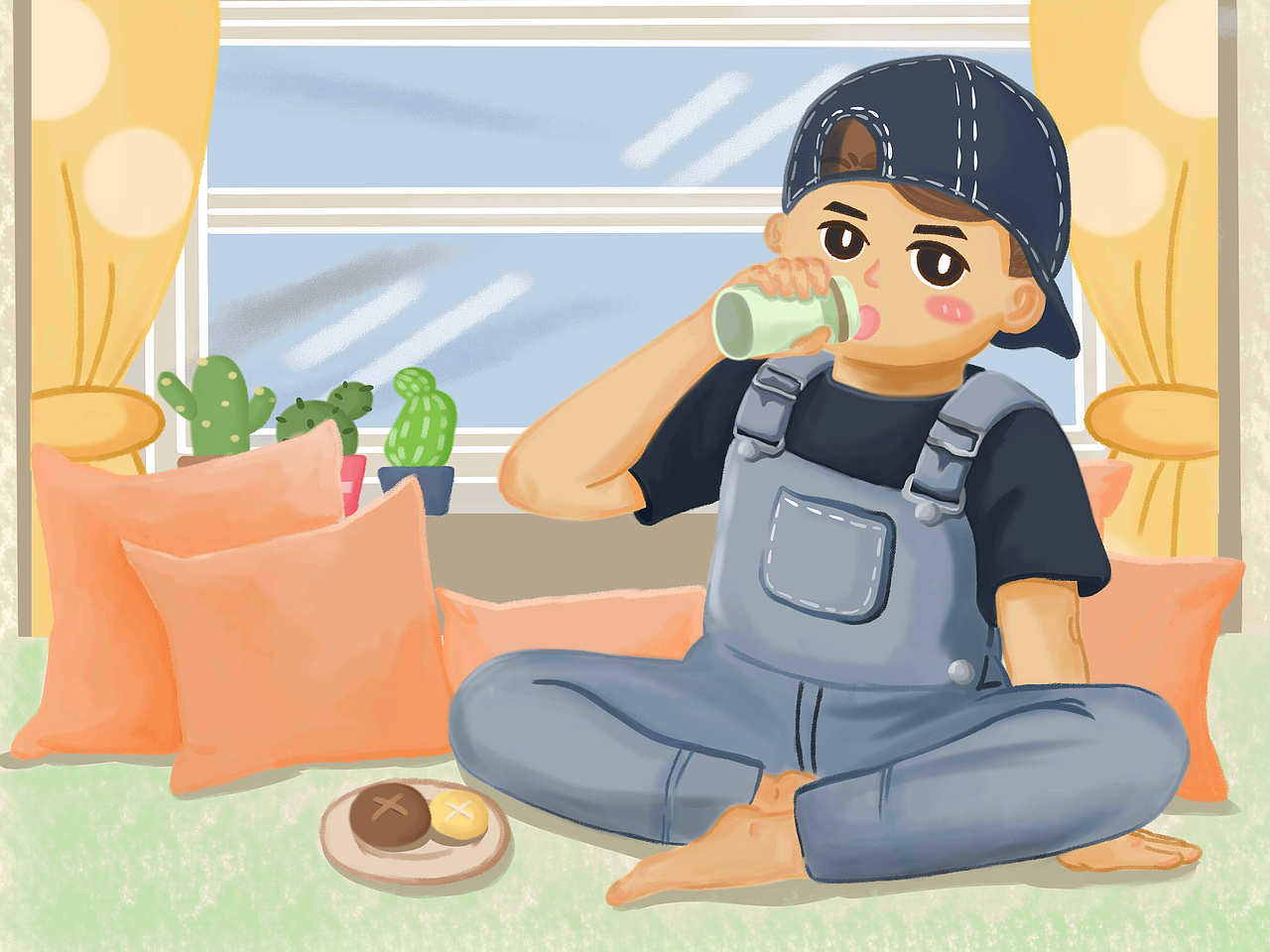 手绘作品（图ZMTI0NTAyNDcy） - 商业插画 - 站酷设计师淹儿原创素材 - 站酷ZCOOL