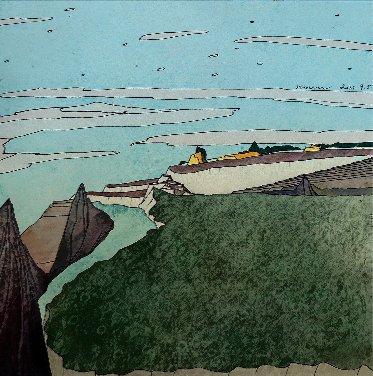 我的一些冥想小画儿