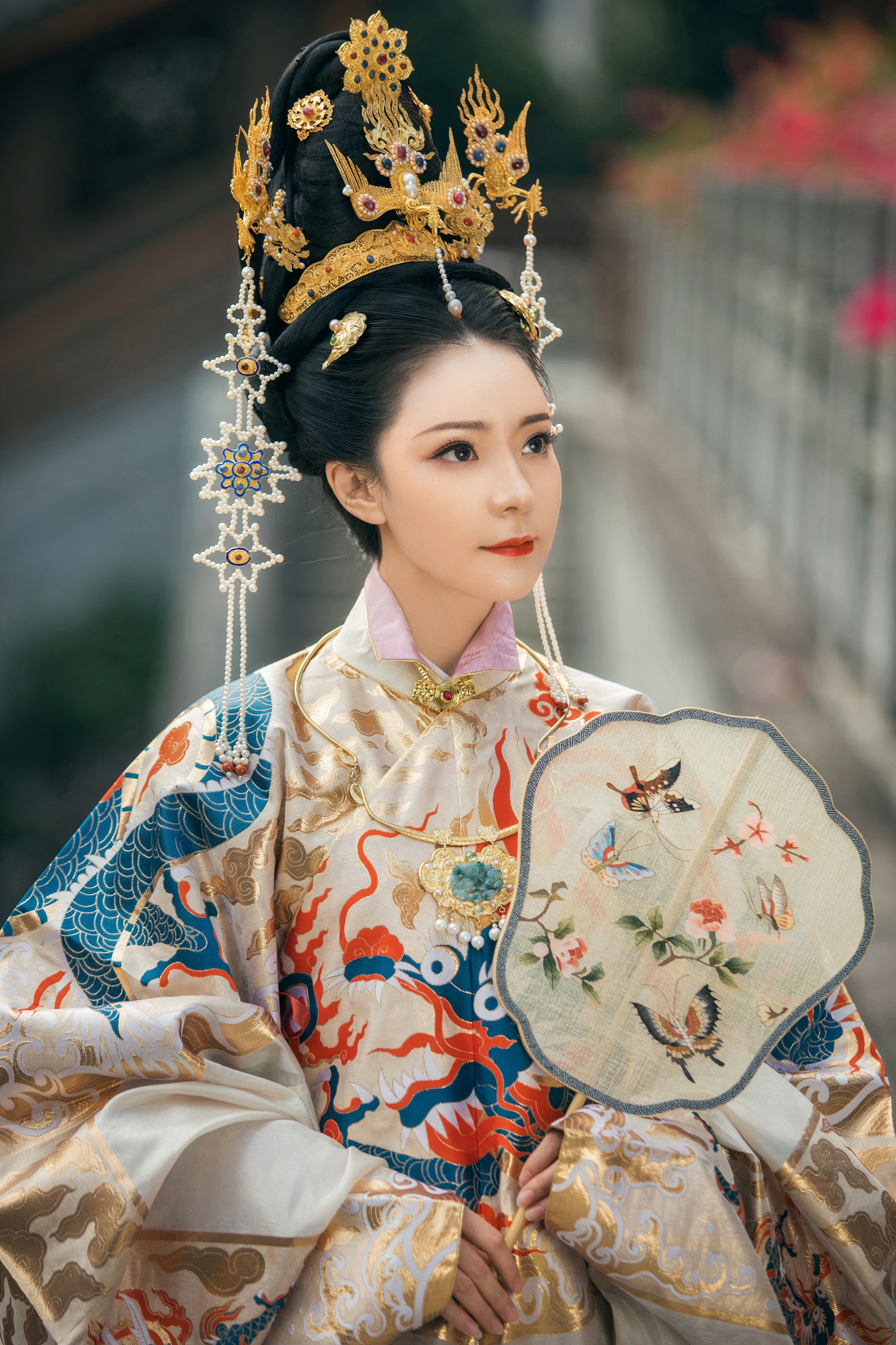 明代贵族女子服饰图片