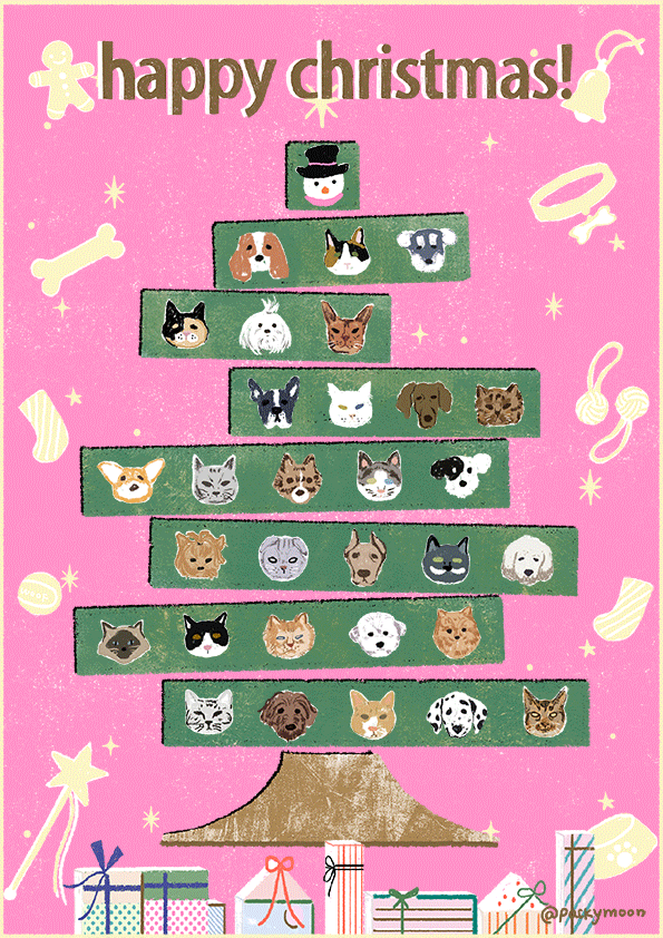 happy christmas! 圣诞快乐！（图ZMjM2NDQ3MjUy） - 创作习作 - 站酷设计师packymoon原创素材 - 站酷ZCOOL