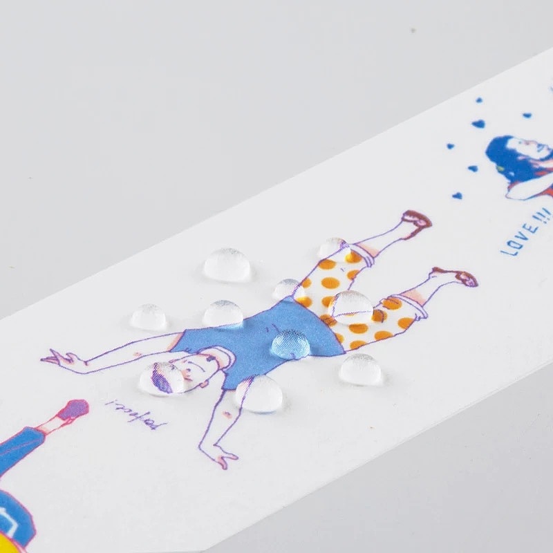 《freestyle》——插画应用于和纸胶带