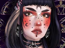 欧美风格人像练习