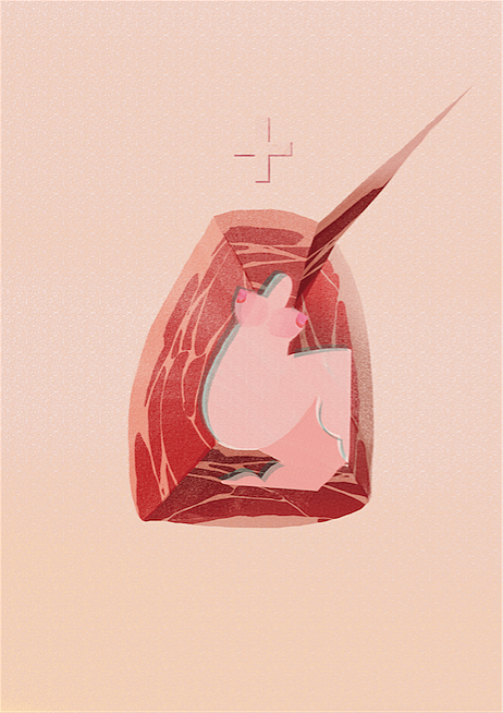 ＃青春答卷2016＃[食。欲] 视觉插画设计（图ZNDk3ODc2ODQ=） - 艺术插画 - 站酷设计师杜想走原创素材 - 站酷ZCOOL
