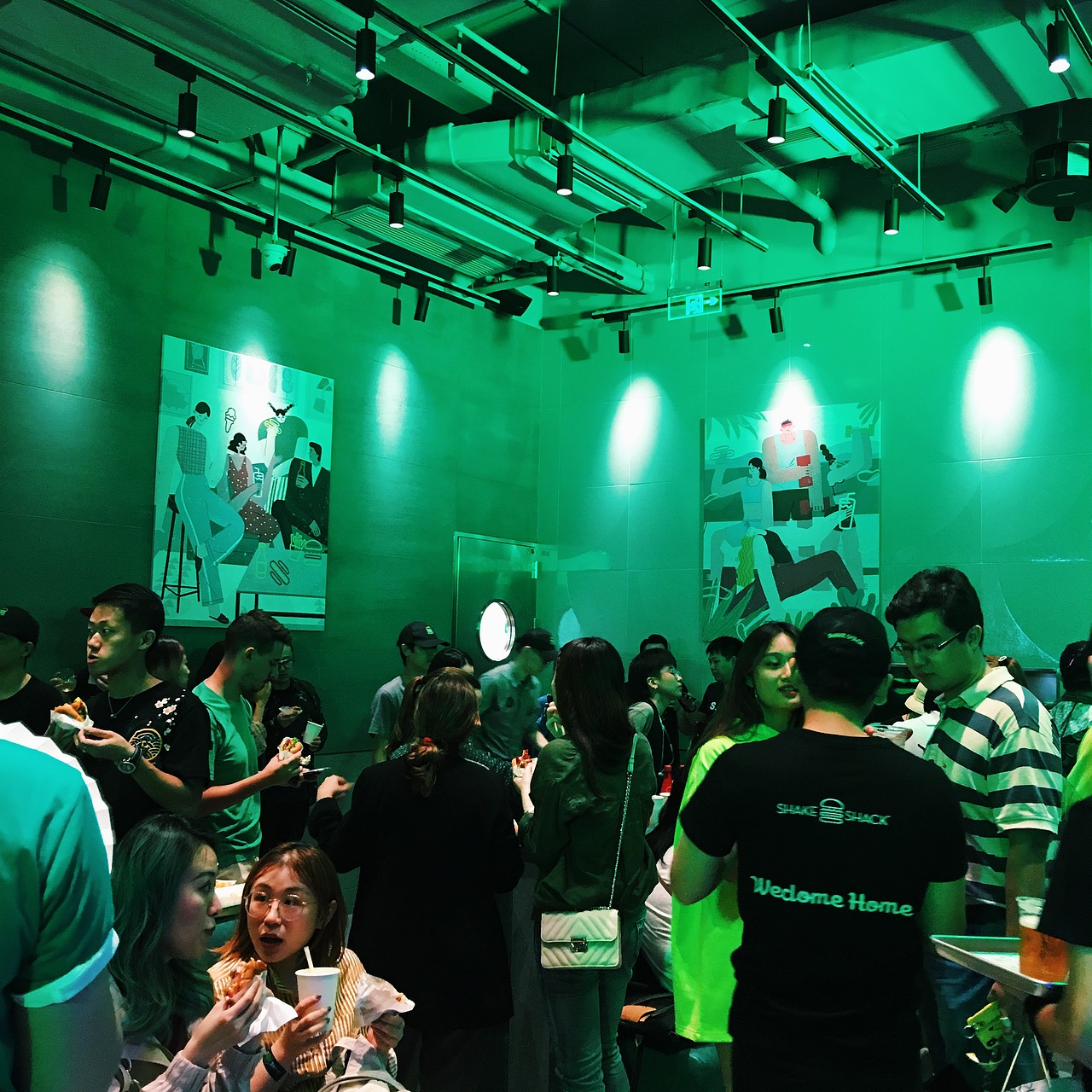 布林插画×美国Shake Shack（图ZMTc4ODUyNTY0） - 商业插画 - 站酷设计师布林Brin原创素材 - 站酷ZCOOL