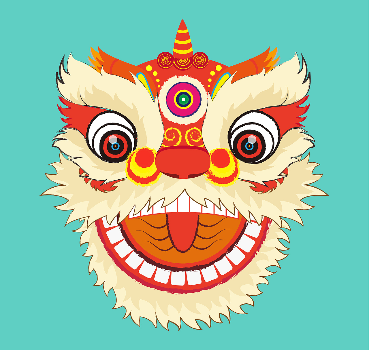 临摹狮子头（图ZNDIzODY0NDA=） - 其他 - 站酷设计师Jaja_wang原创素材 - 站酷ZCOOL