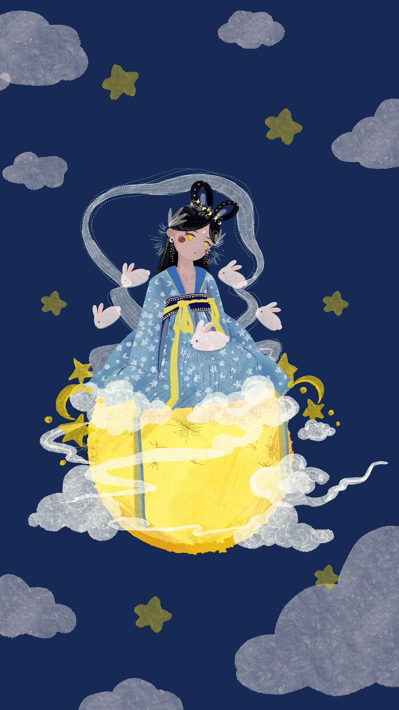 中秋 嫦娥玉兔