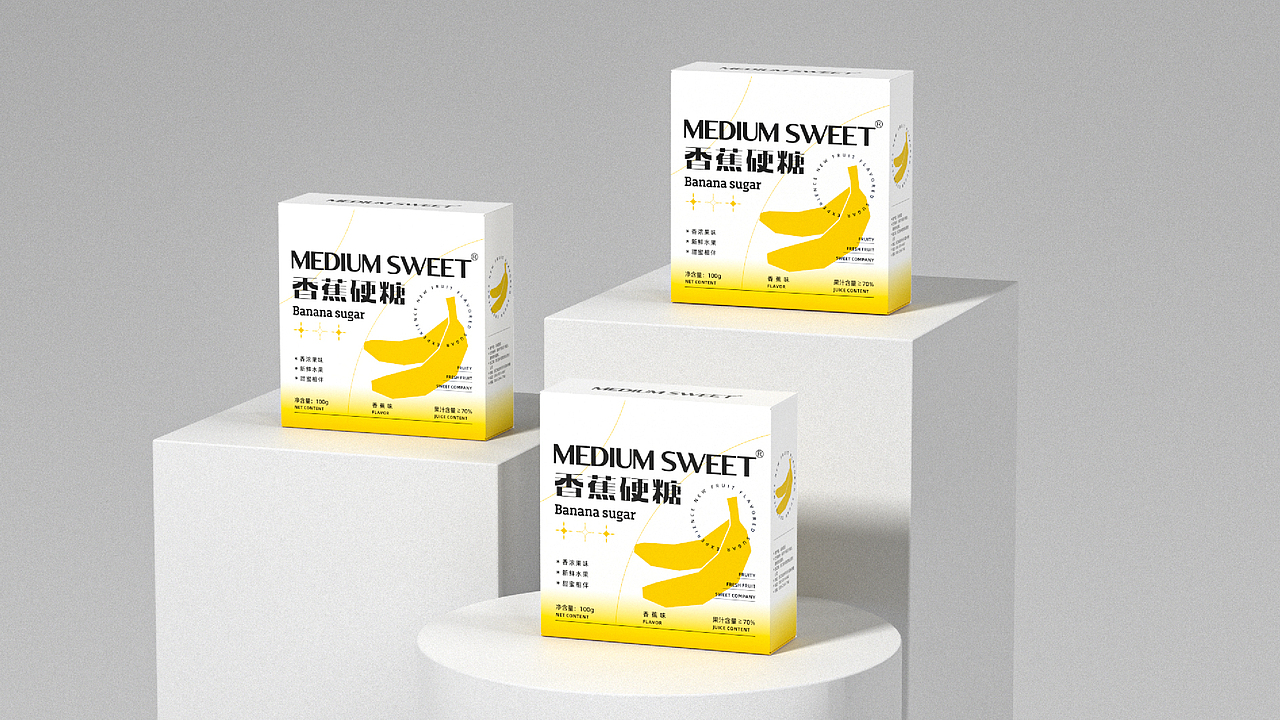 后钟 X MEDIUM SWEET硬糖包装设计