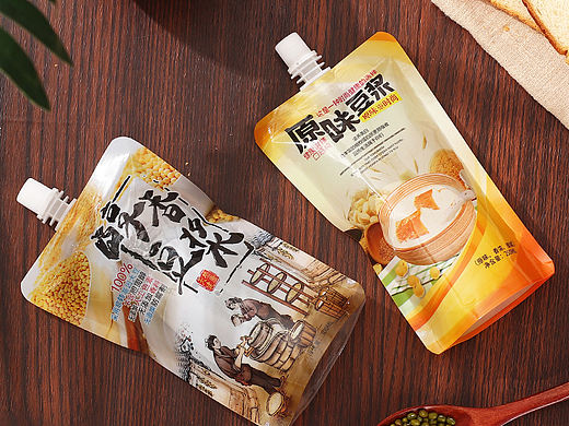 电商产品 | 豆浆吸嘴袋
