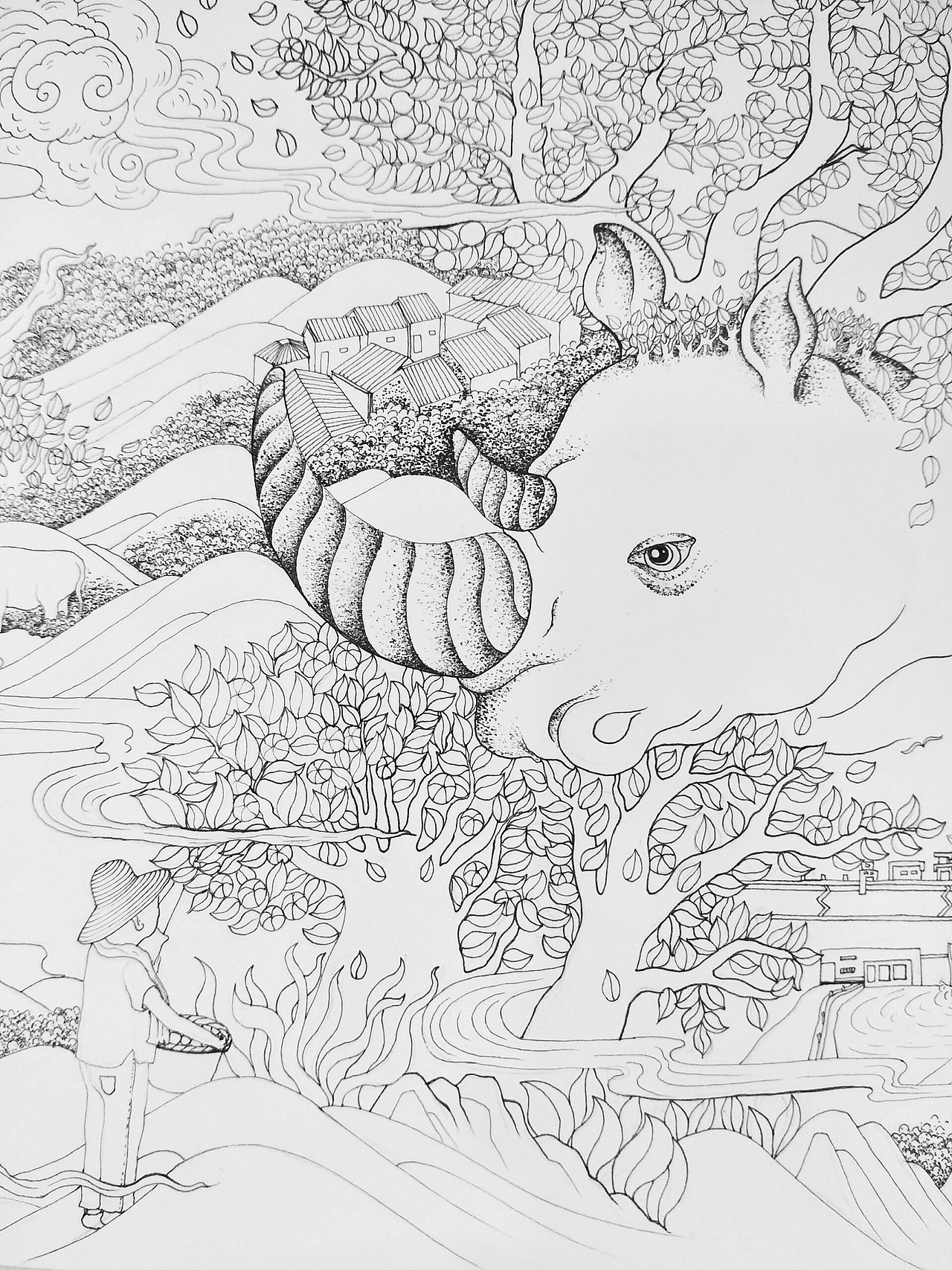 龙（图ZMTM4NjA5MjQw） - 商业插画 - 站酷设计师陈小橙CR原创素材 - 站酷ZCOOL