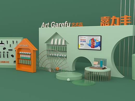 空间展示（个人主页-ZNTUwNzA4MDA=） - 展陈设计 - 站酷设计师亓少原创素材 - 站酷ZCOOL