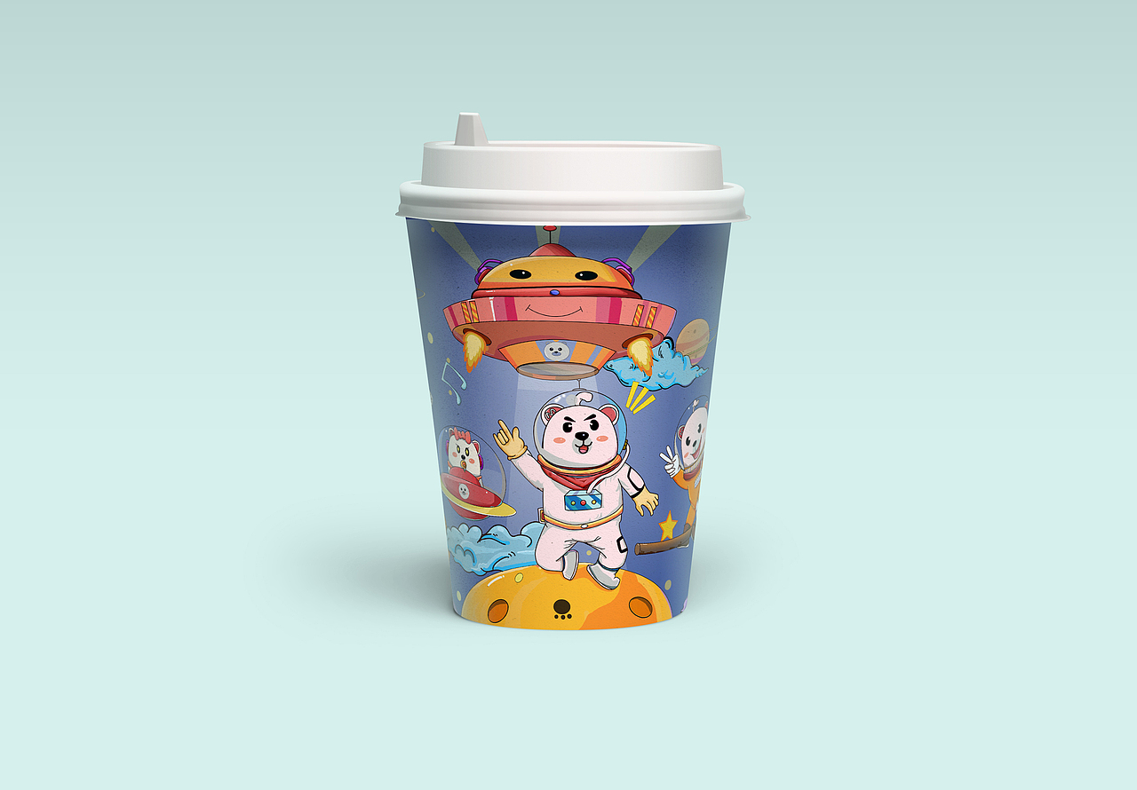 熊小美家族—-欢乐星球（图ZMTU0OTY1ODU2） - 图案 - 站酷设计师Harrisen原创素材 - 站酷ZCOOL