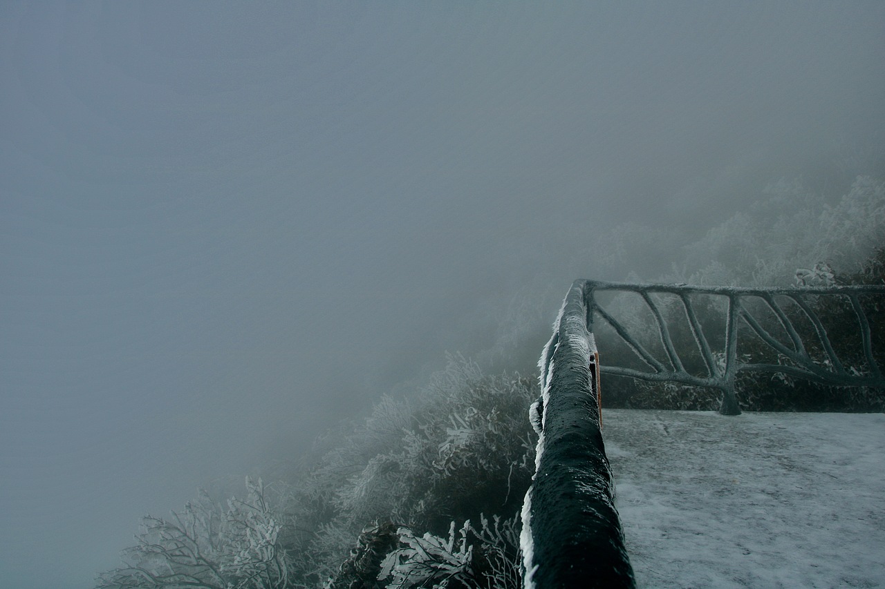 山上的冰雪世界