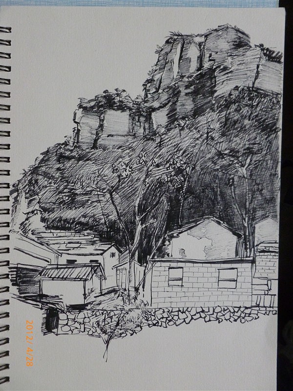 记录在线条下的足迹