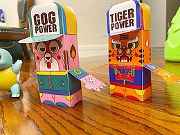 亲手制作立体折纸平台玩具