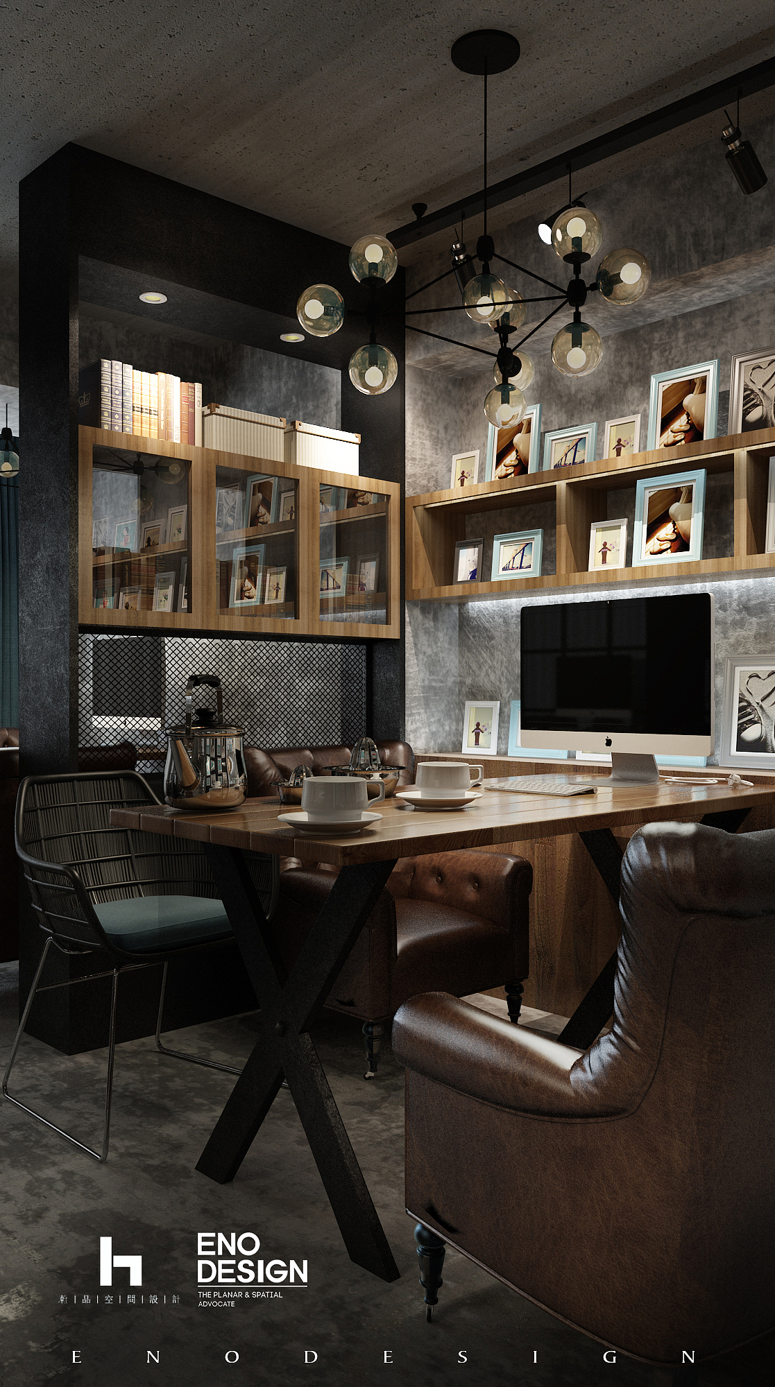 婚纱选片体验店空间设计（图ZNDAxODkxMTY=） - 家装设计 - 站酷设计师许铭轩Eddie原创素材 - 站酷ZCOOL