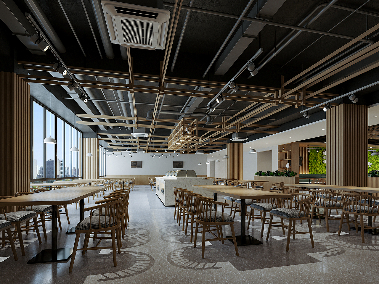 工装效果图作品