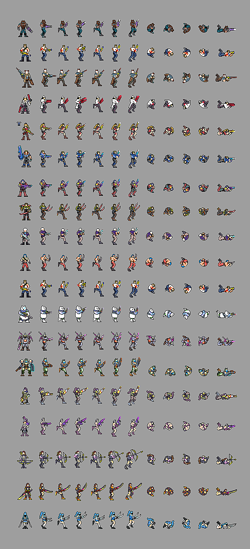 魂斗罗归来英雄像素画（图ZMTE3MDgxMDg4） - 像素画 - 站酷设计师刘振宇原创素材 - 站酷ZCOOL