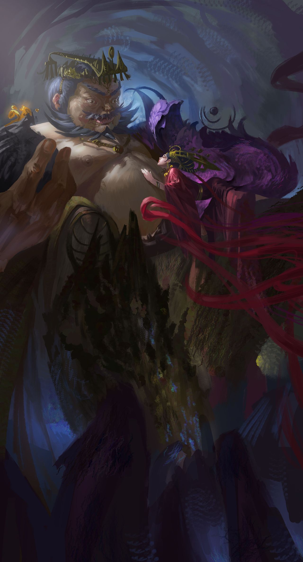 速涂练习纣王妲己