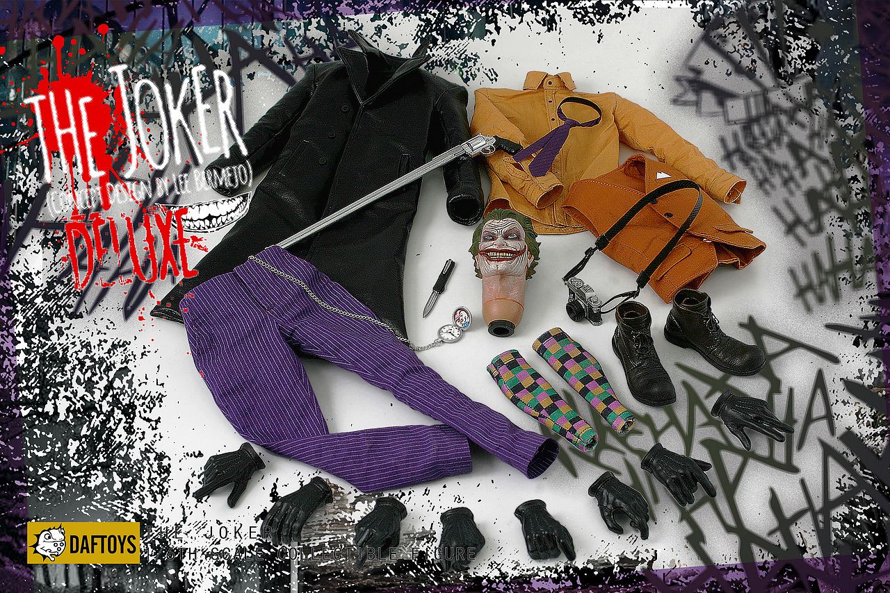 DAFtoys 合作款 1/6 漫画小丑（图ZMjA4NzQzMDM2） - 玩具 - 站酷设计师眉间白火TAN原创素材 - 站酷ZCOOL