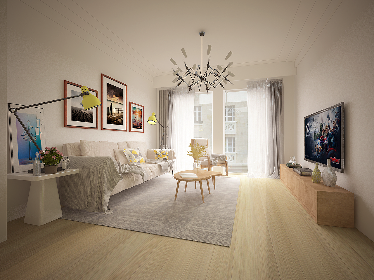 北欧之家|空间|家装设计|及时雨shua啦啦_原创作品-站酷zcool