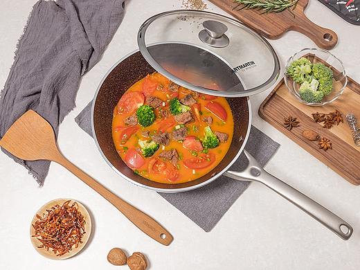 Amercook 炒锅 汤锅 锅具套餐 淘宝静物拍摄