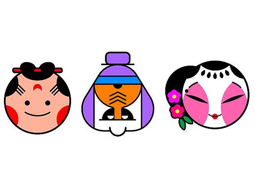 【标志】天书奇谭人物LOGO设计