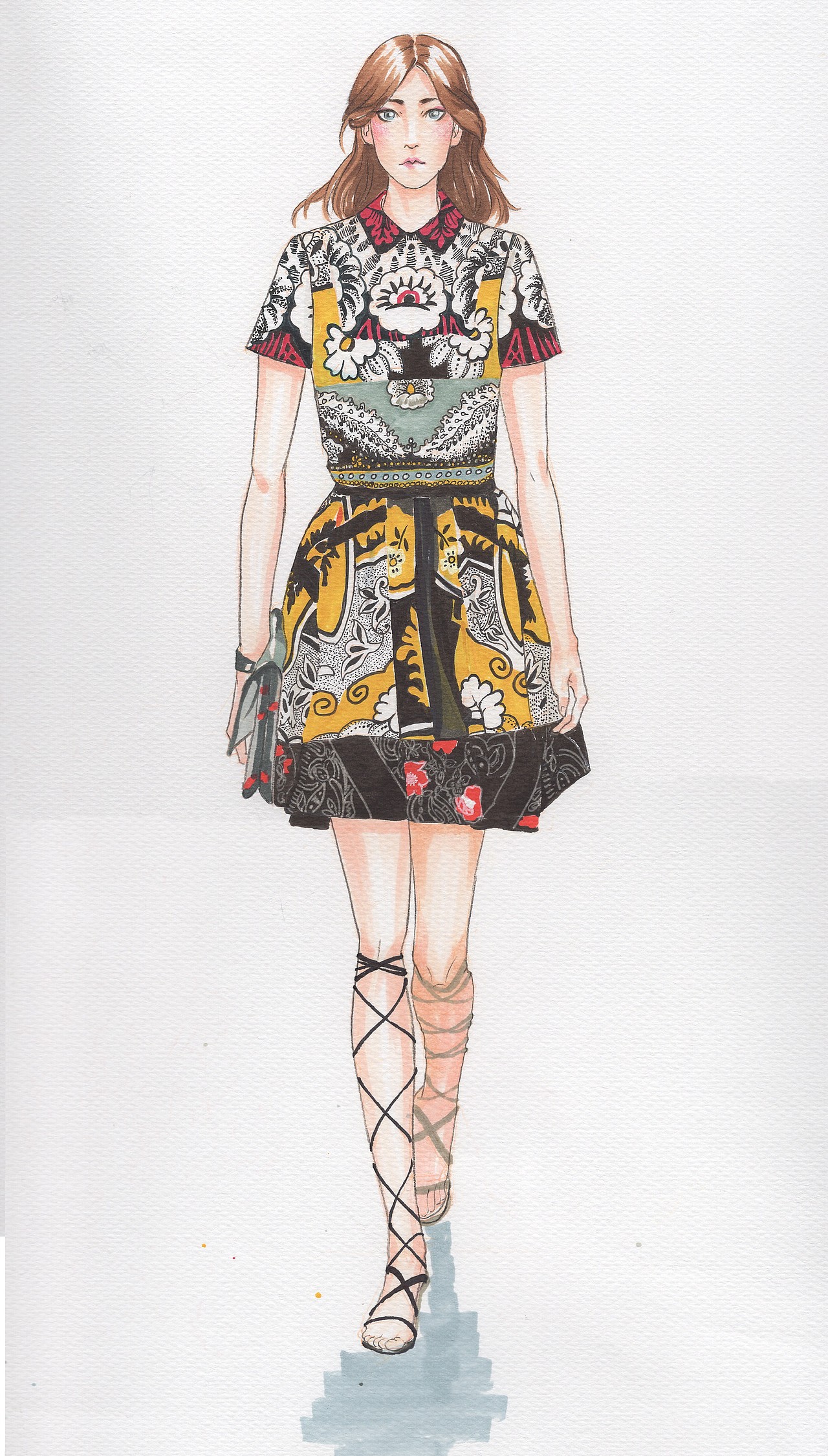 多张服装插图集合（图ZMTEwODgxOTk2） - 休闲/流行服饰 - 站酷设计师萌主大人_DEMO原创素材 - 站酷ZCOOL