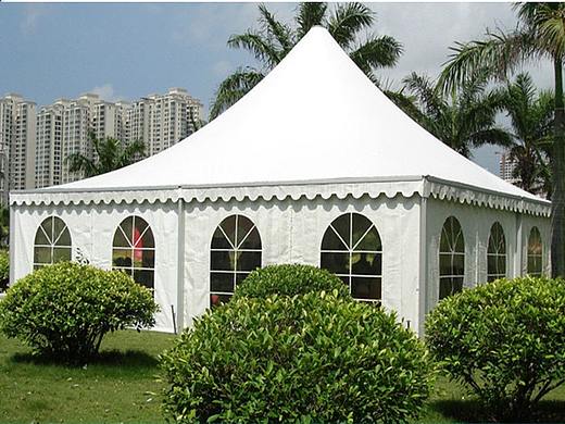 常州户外欧式休闲四角顶篷房 尖顶帐篷