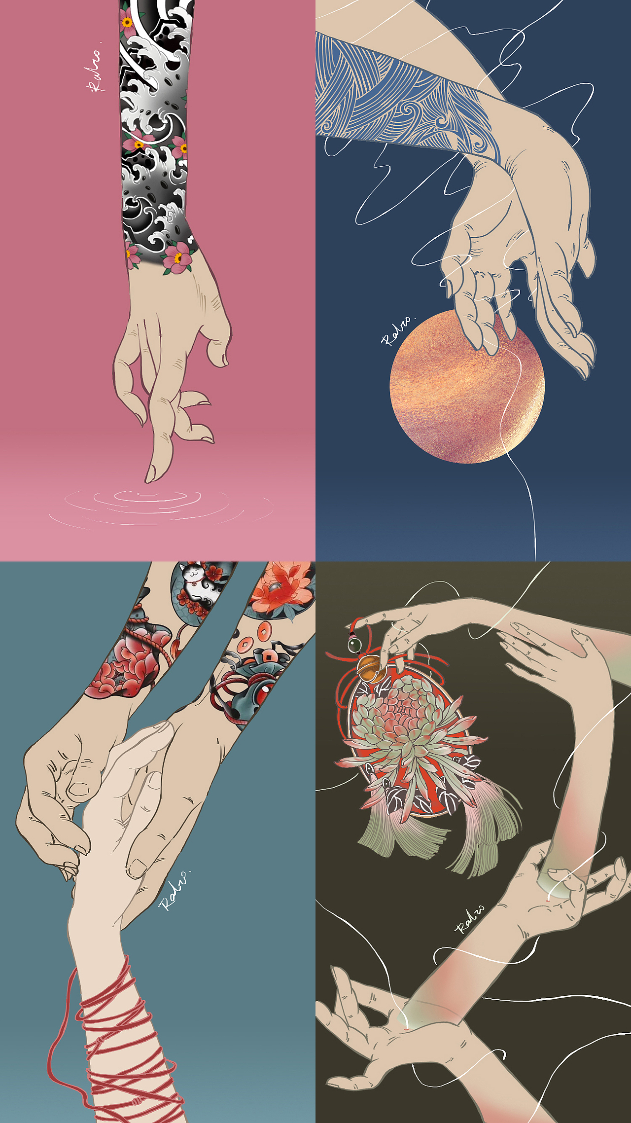 《TAAAAATTOOOOOO》-
关于爱与纹身的一个系列涂鸦