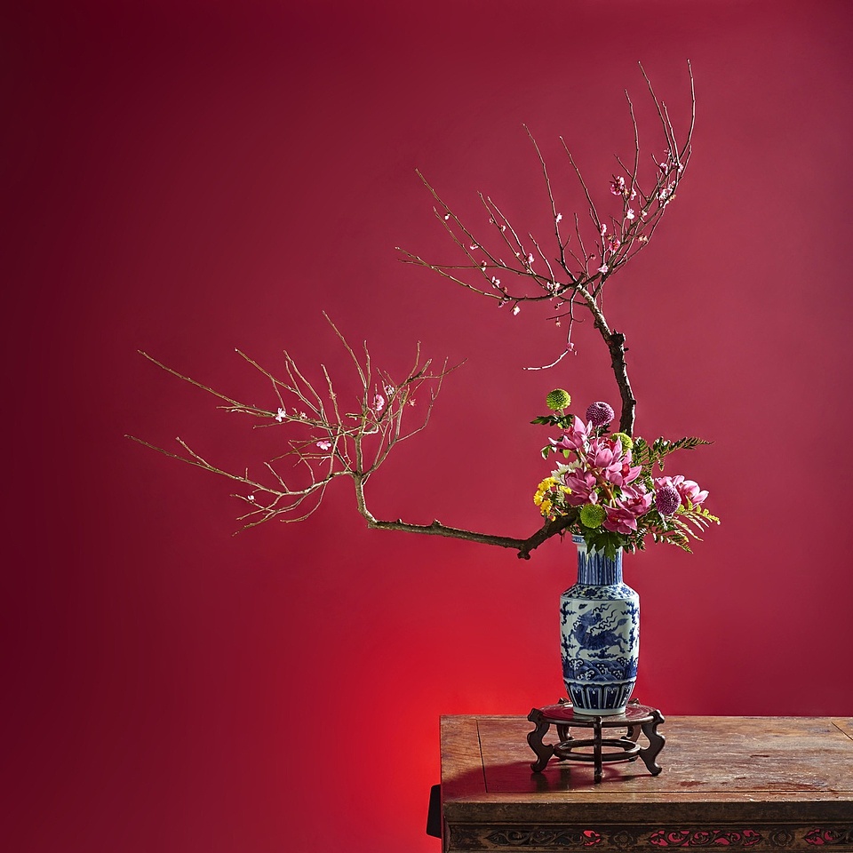 东方花道美学经典巨作|纯艺术|其他艺创|林派花道 - 原创作品 - 站酷