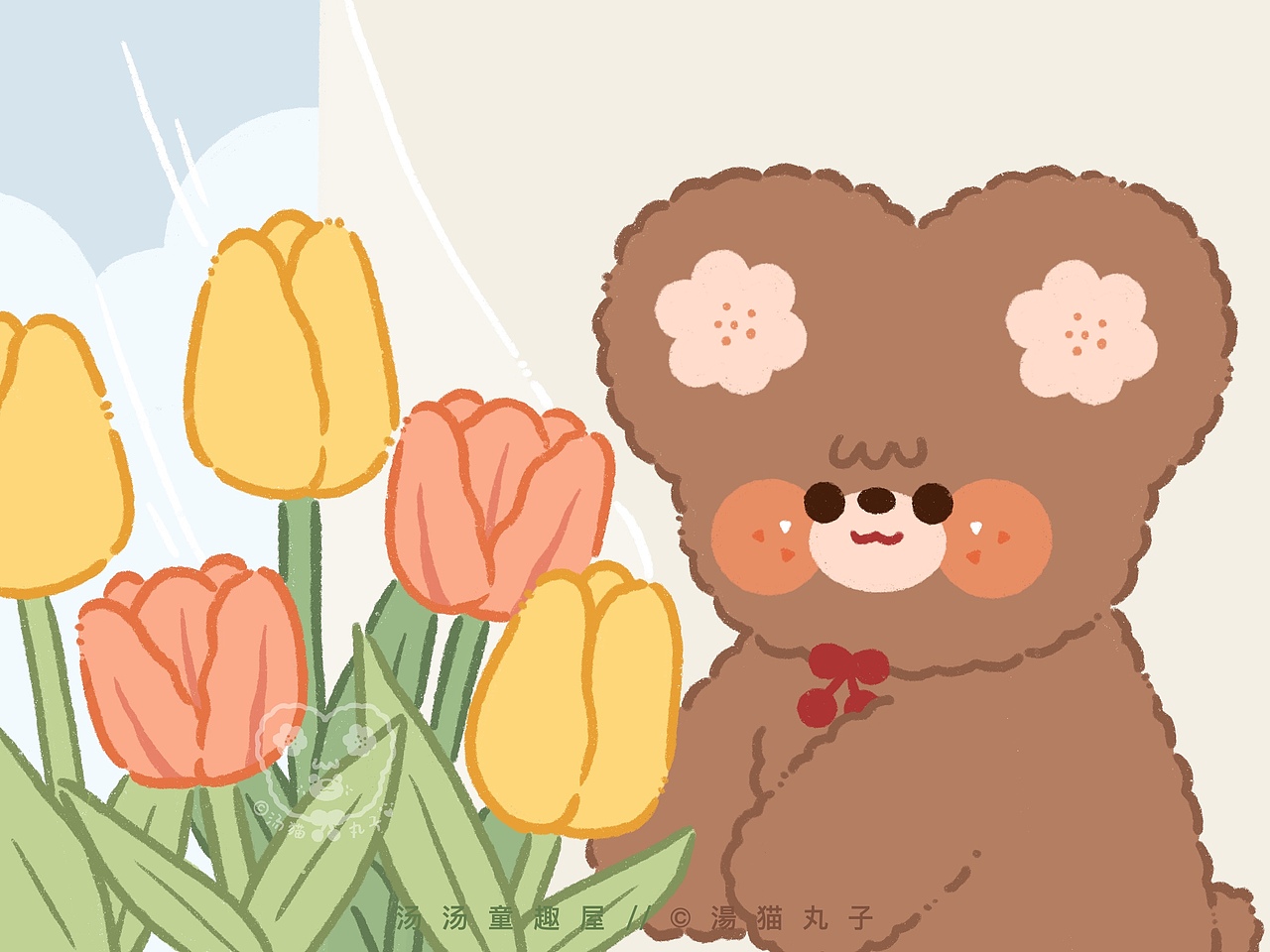 《春日序曲》系列合集(图ZMjQ3ODM0MzIw) - 创作习作 - 站酷设计师湯猫丸子原创素材 - 站酷ZCOOL