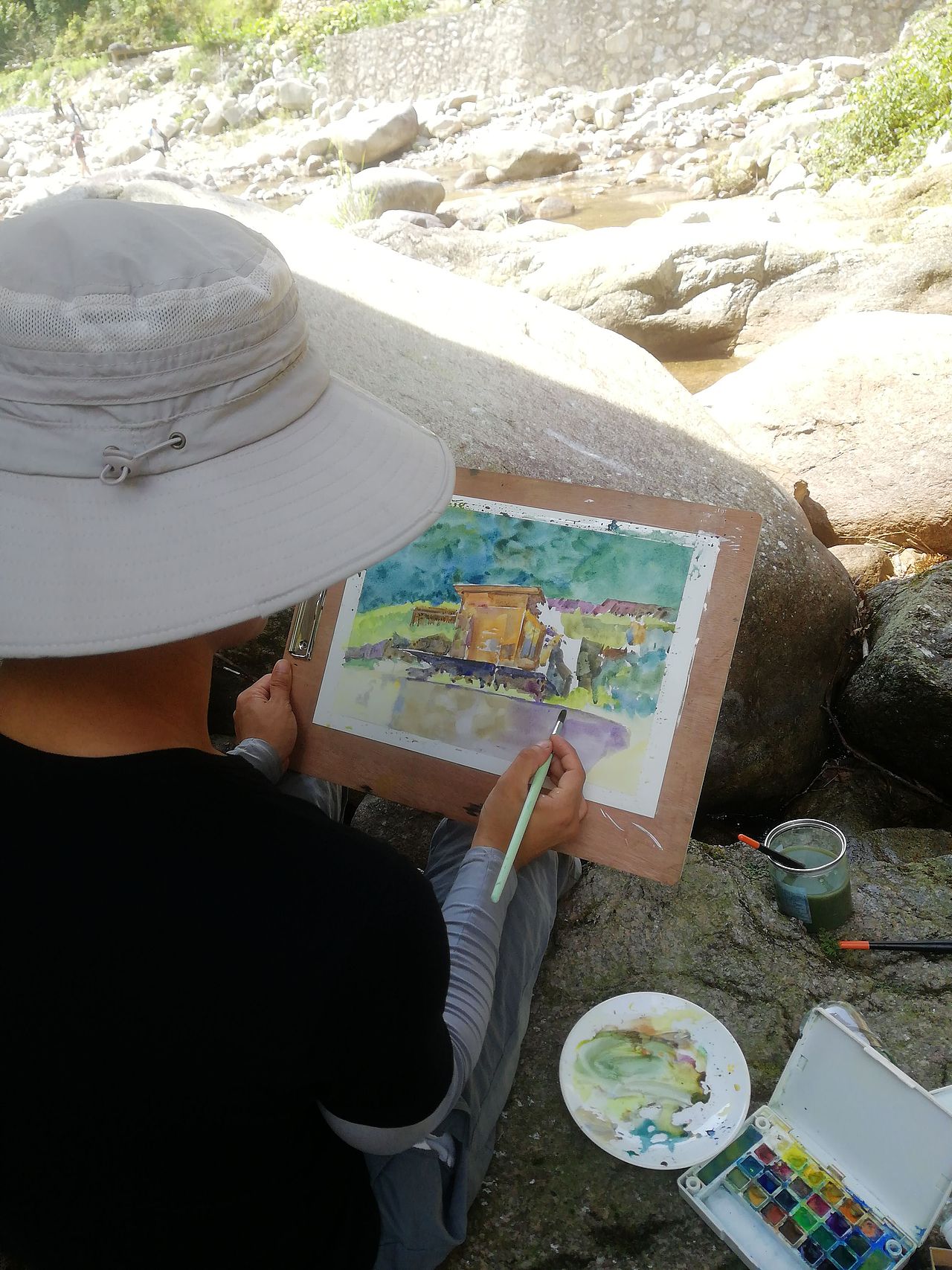 上犹五指峰 望山名宿写生