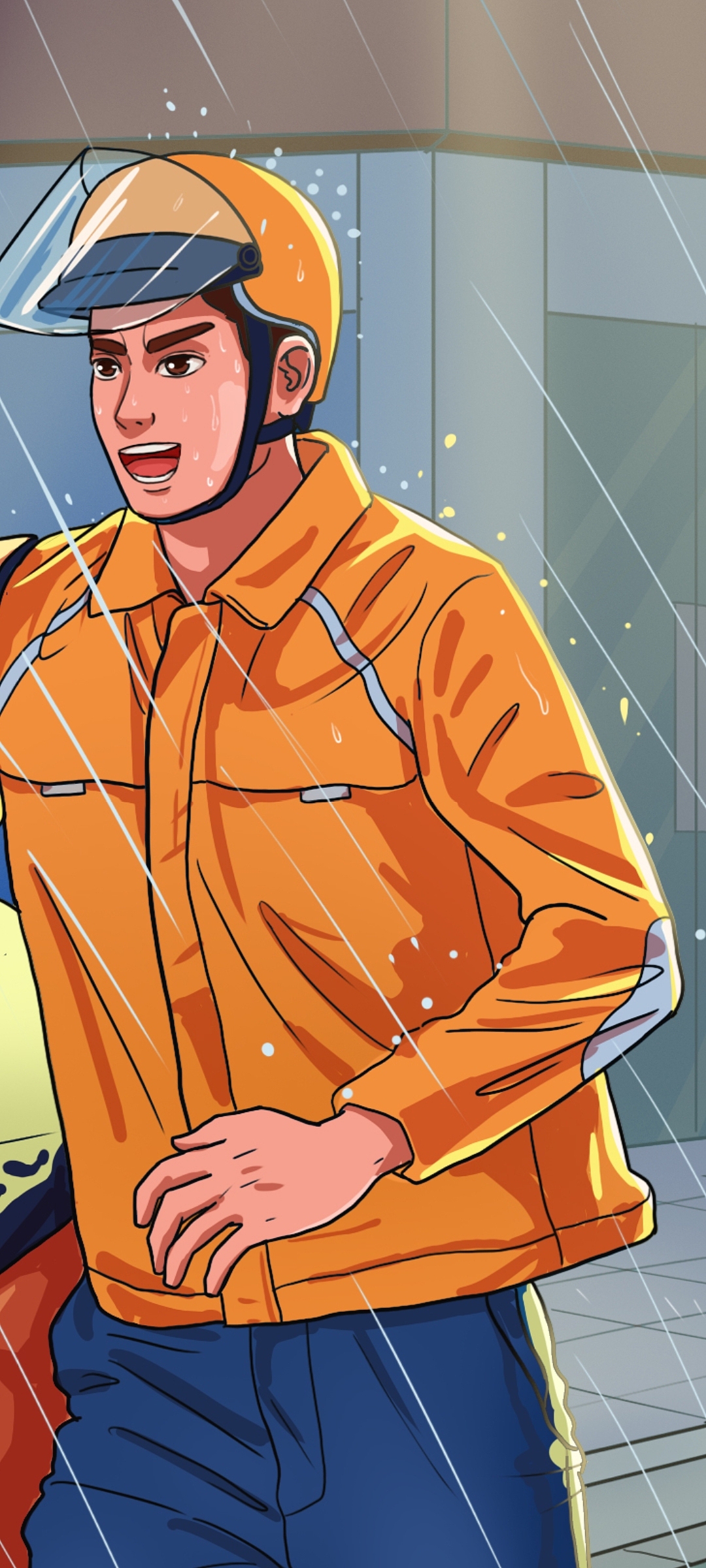 2021全运会✖️西安银行 体育精神态度系列海报（图ZMjgwODMwMTA4） - 商业插画 - 站酷设计师Asupa原创素材 - 站酷ZCOOL