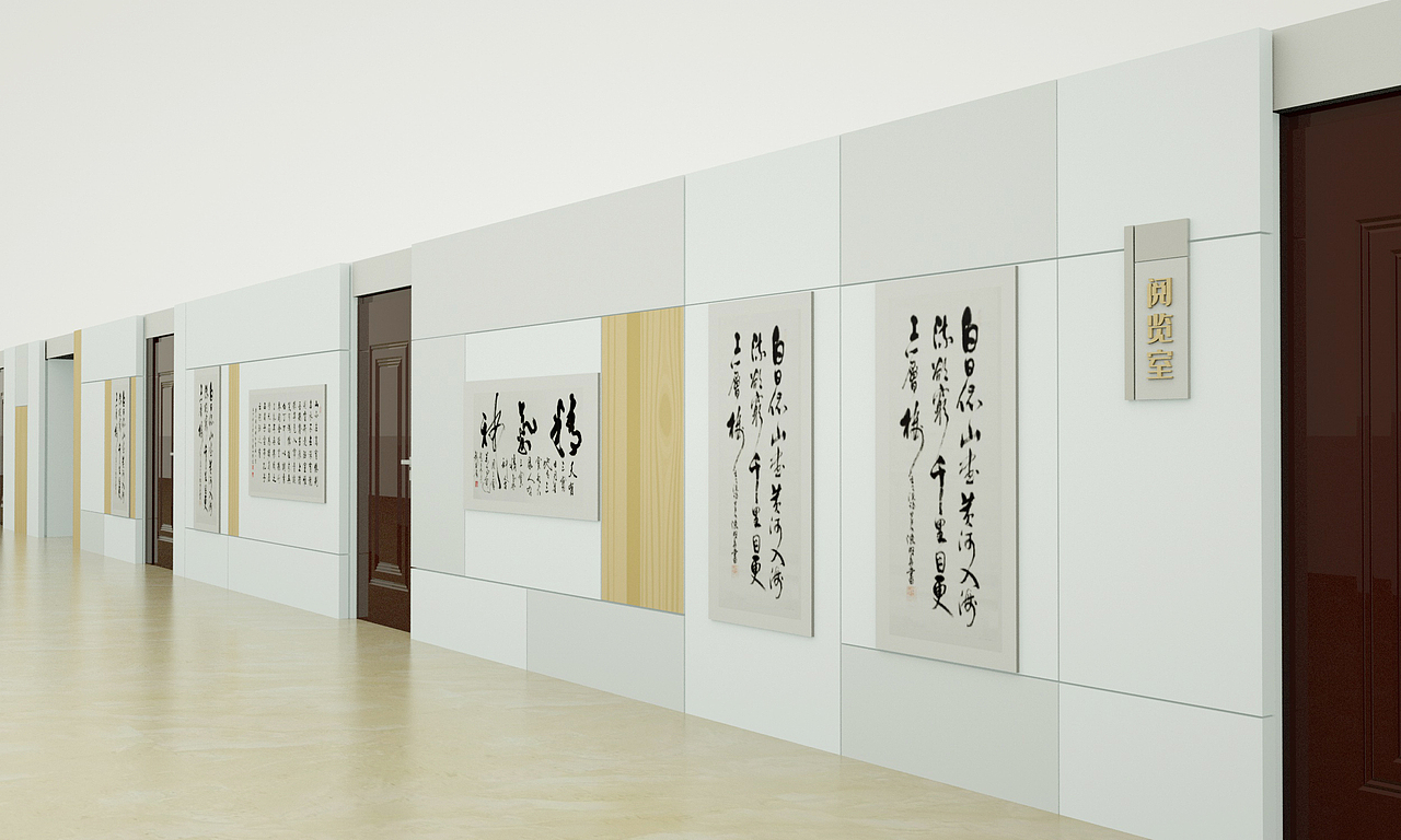 企业文化墙（图ZMzI4MTE3OTky） - 品牌 - 站酷设计师纯色蓝原创素材 - 站酷ZCOOL