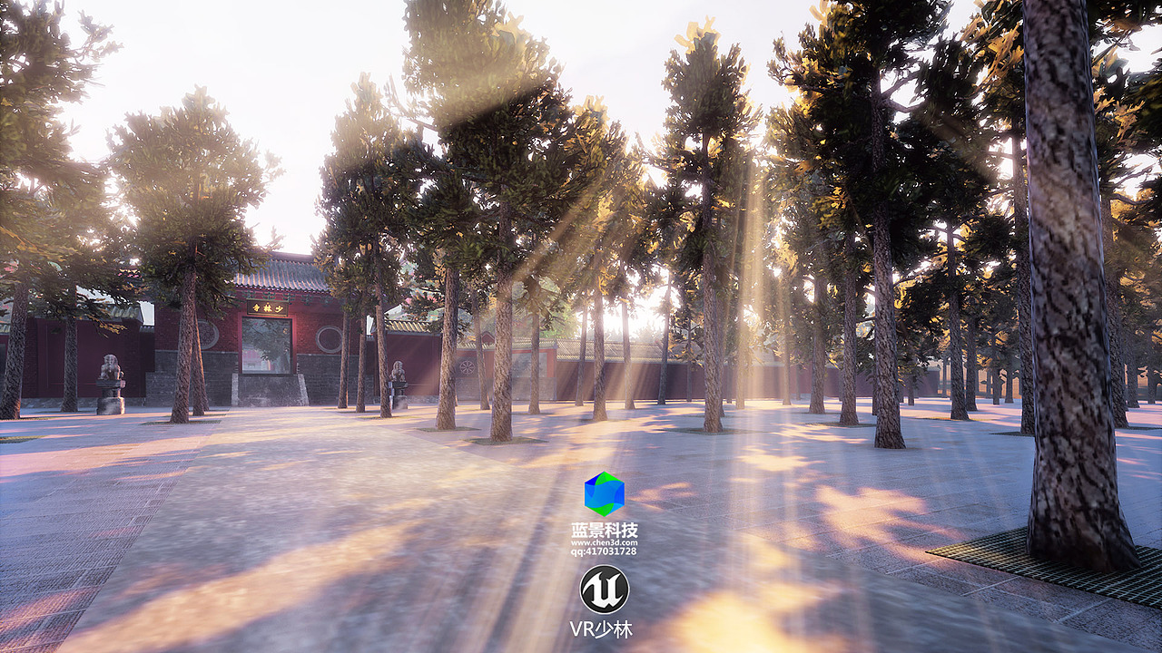 古建虚拟现实 古建vr 虚拟现实 虚幻4制作 ue4（图ZMTMyNTYwNTA4） - 场景 - 站酷设计师蓝景科技元宇宙原创素材 - 站酷ZCOOL