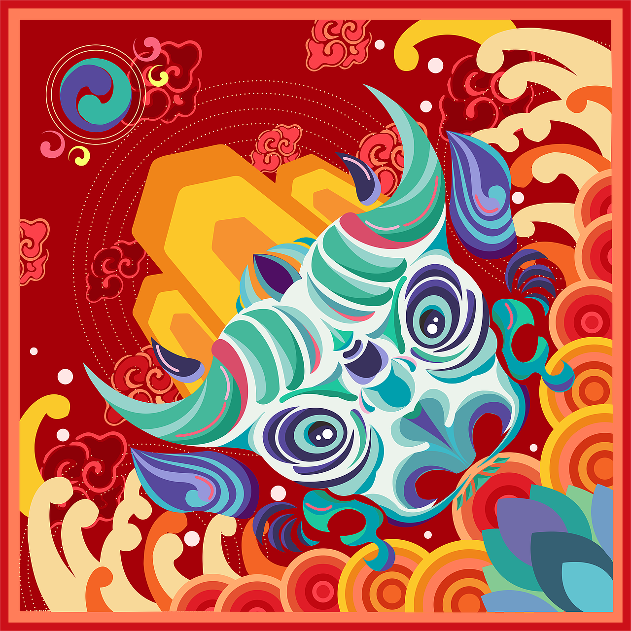 饕餮纹产品演变设计