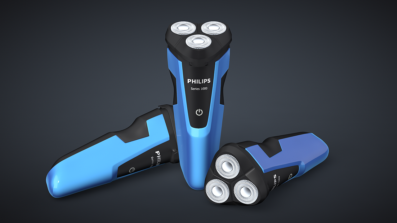 PHILIPS飞利浦剃须刀-（C4D产品建模）（图ZMTc4MDg5MDgw） - 产品 - 站酷设计师南柯_Nack原创素材 - 站酷ZCOOL